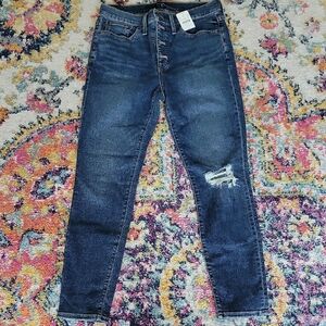 J. Crew Dark Blue Skinny Jeans